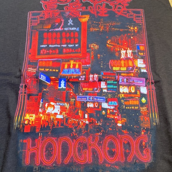 D&G by Dolce Gabbana Honk Kong T-Shirt - Picture 6 of 13